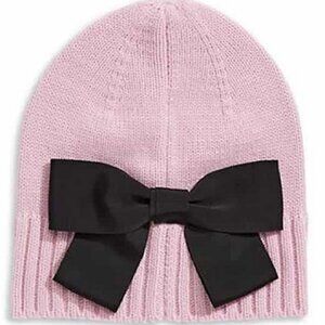 Kate Spade New York Grosgrain Bow Beanie